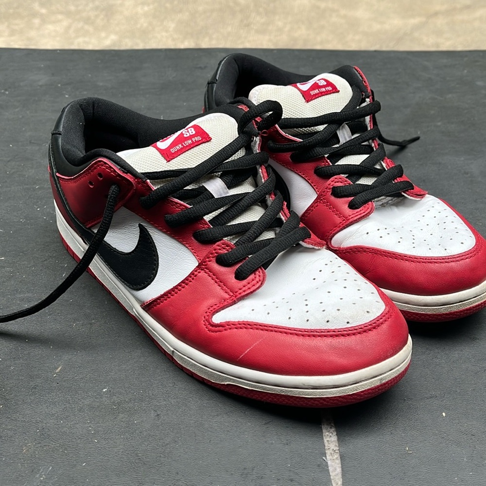 Nike SB zoom air dunk low J – PAK Chicago Jordan color way size 13 BQ681…